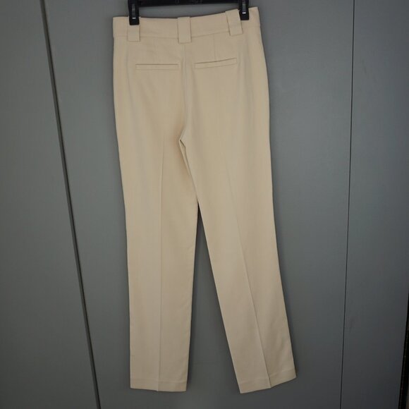 A.L.C. Kennedy Flat Front Pants in Sheer Bliss Tan size 0 NWT $495 - Picture 9 of 15